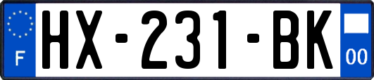HX-231-BK