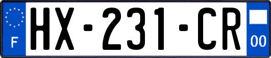 HX-231-CR