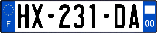 HX-231-DA