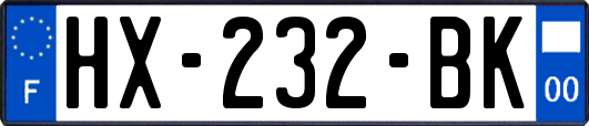 HX-232-BK