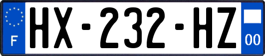 HX-232-HZ