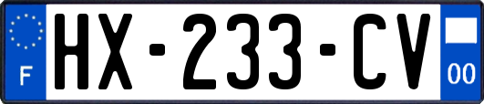 HX-233-CV