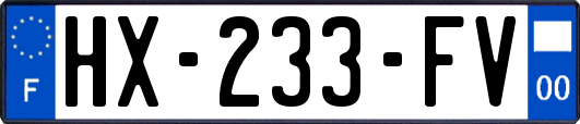 HX-233-FV