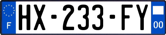 HX-233-FY