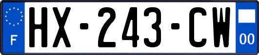 HX-243-CW