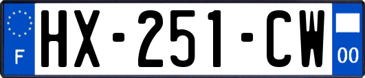 HX-251-CW