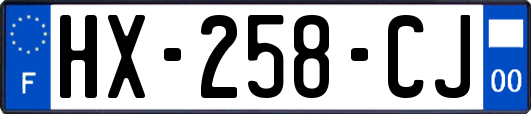 HX-258-CJ