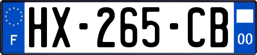 HX-265-CB