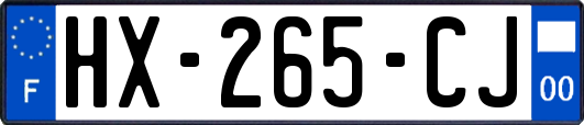 HX-265-CJ