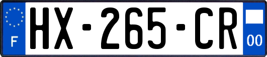 HX-265-CR