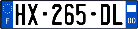 HX-265-DL