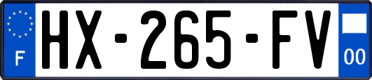 HX-265-FV