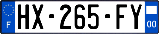 HX-265-FY