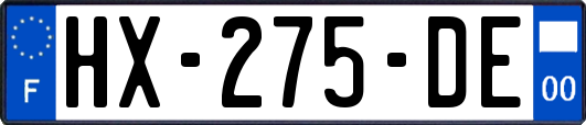 HX-275-DE