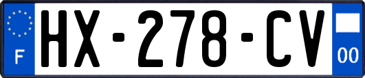 HX-278-CV
