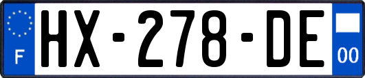 HX-278-DE