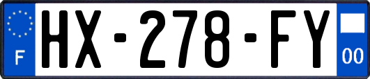 HX-278-FY