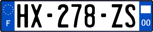 HX-278-ZS