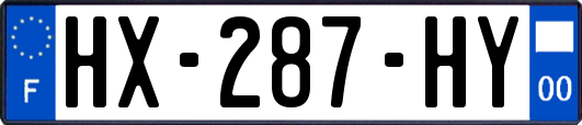 HX-287-HY