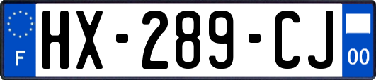 HX-289-CJ