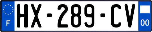 HX-289-CV
