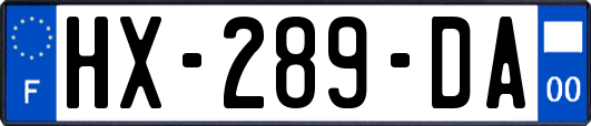 HX-289-DA