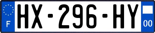 HX-296-HY