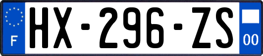 HX-296-ZS