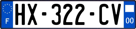 HX-322-CV