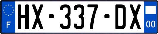 HX-337-DX