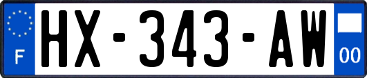 HX-343-AW