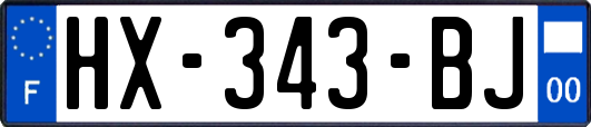 HX-343-BJ