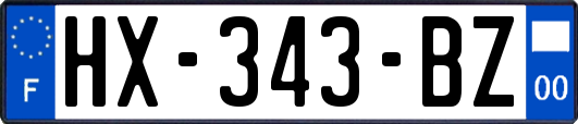 HX-343-BZ