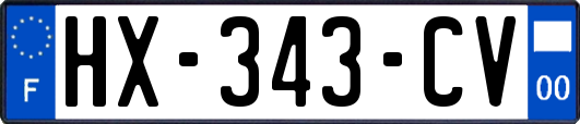 HX-343-CV
