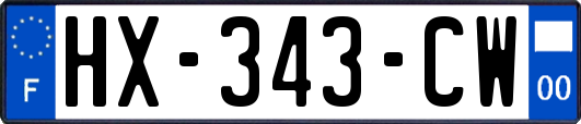 HX-343-CW