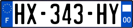 HX-343-HY