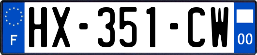 HX-351-CW