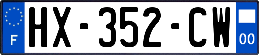 HX-352-CW