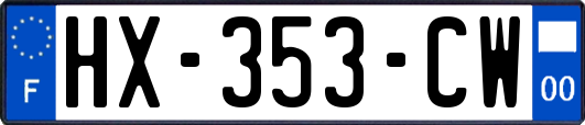 HX-353-CW