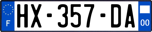 HX-357-DA