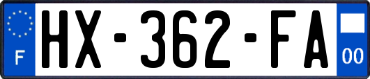 HX-362-FA