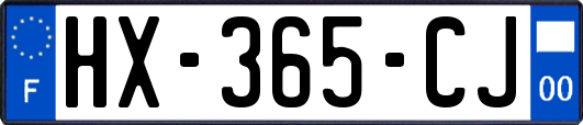 HX-365-CJ