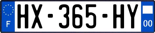 HX-365-HY