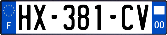HX-381-CV