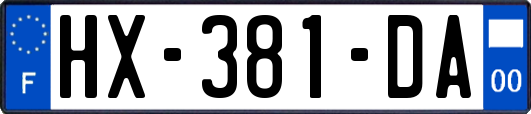 HX-381-DA