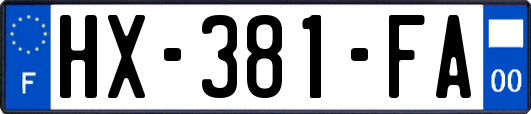 HX-381-FA