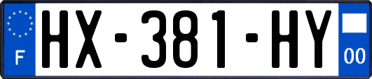 HX-381-HY