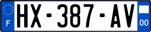 HX-387-AV