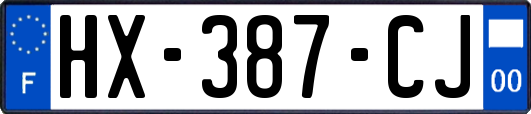 HX-387-CJ