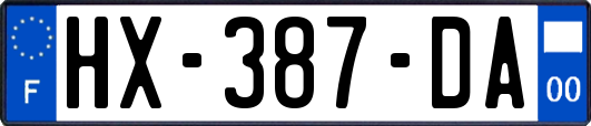 HX-387-DA